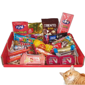 Cesta De Chocolate Completa Presente 22 Itens