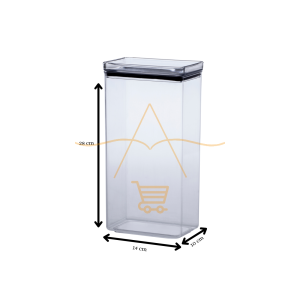 Pote Hermético Retangular 2600ml