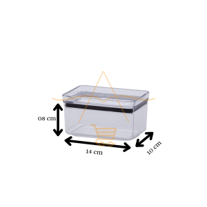 Pote Hermético Retangular 580ml