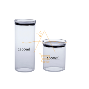 Pote Hermético Redondo Multiuso 2 unidades