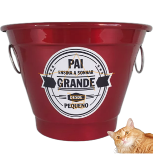 Balde De Gelo 6L Aluminio Cerveja Varias Marcas Dia do Pais